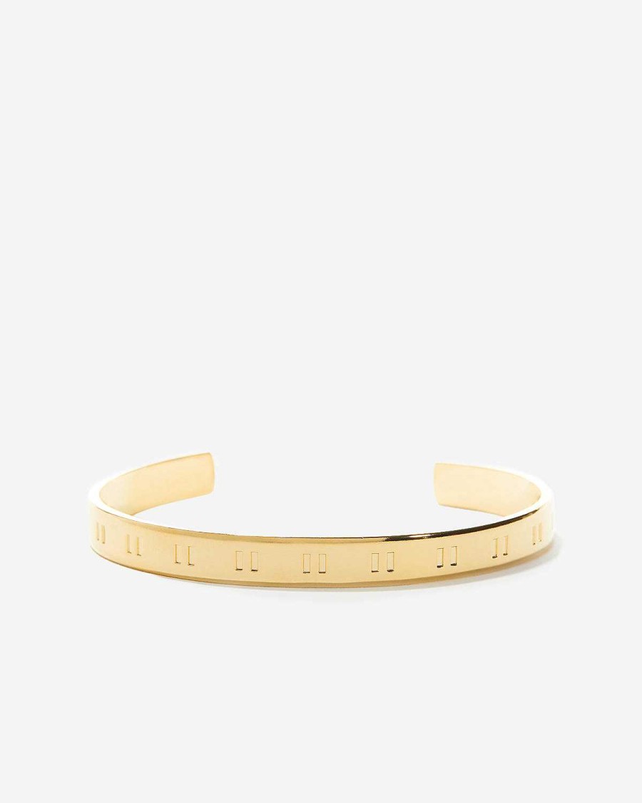 Bracelets Bryan Anthonys | Pause Engraved Cuff