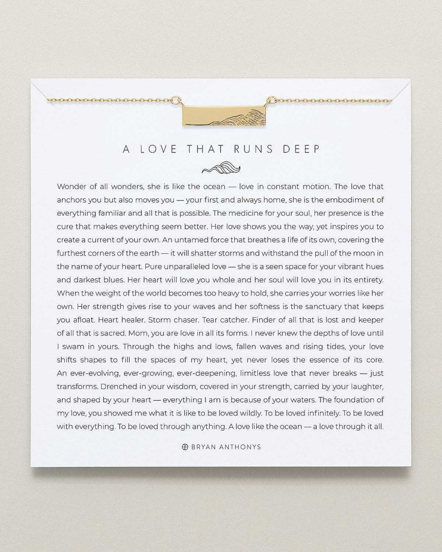 Necklaces Bryan Anthonys | A Love That Runs Deep Necklace