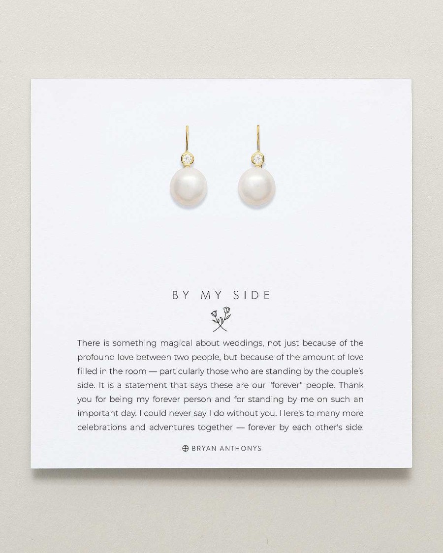 Earrings Bryan Anthonys | By My Side Pearl Drop Earrings