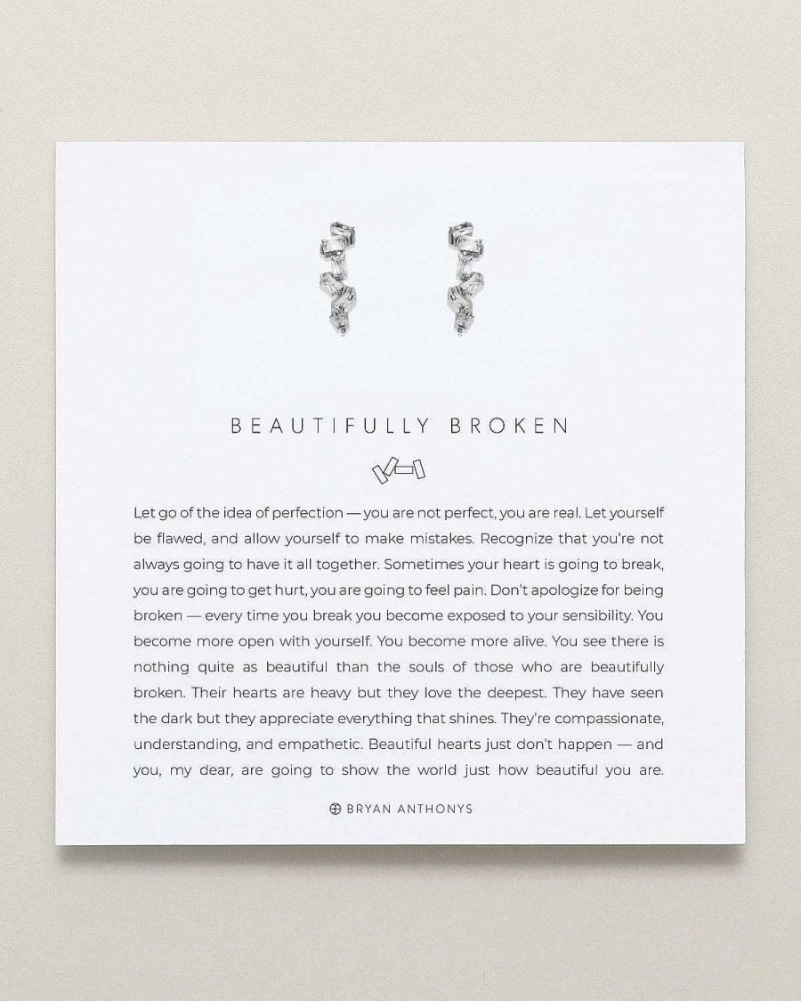 Earrings Bryan Anthonys | Beautifully Broken Hoop Earrings