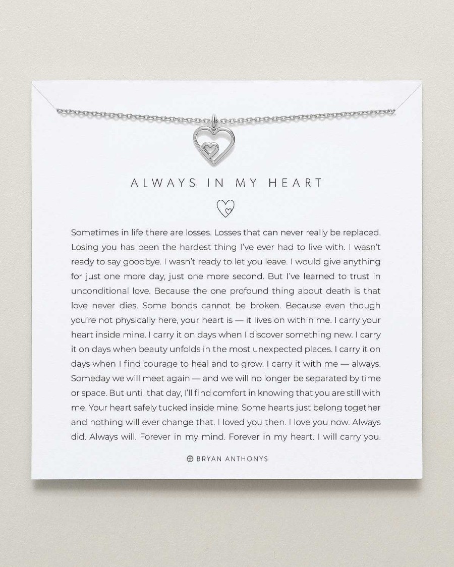 Necklaces Bryan Anthonys | Always In My Heart Necklace