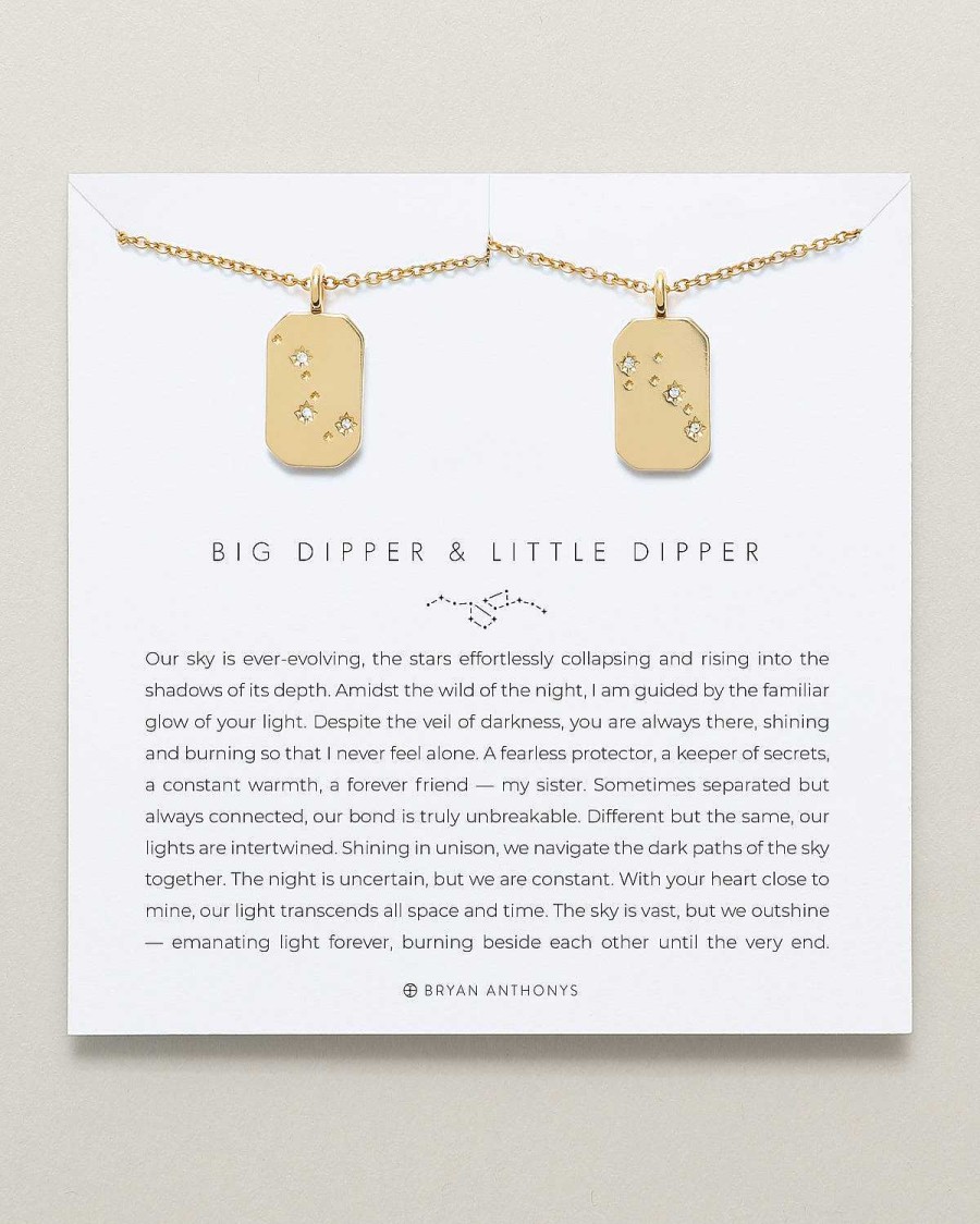 Necklaces Bryan Anthonys | Big Dipper & Little Dipper Necklace Set