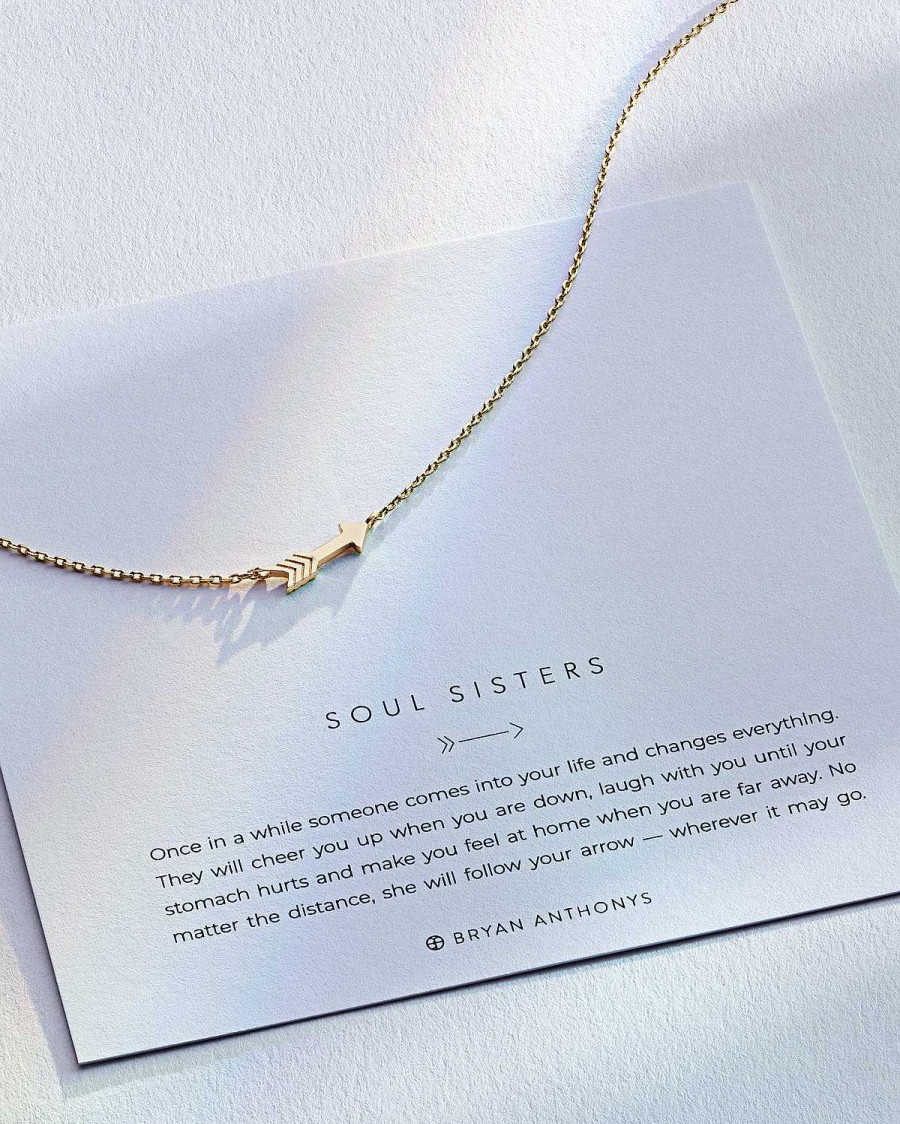 Necklaces Bryan Anthonys | Soul Sisters Icon Arrow Necklace