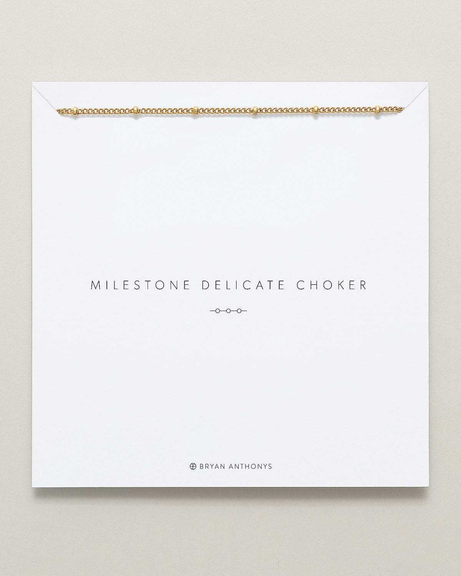 Chokers Bryan Anthonys | Milestone Delicate Choker